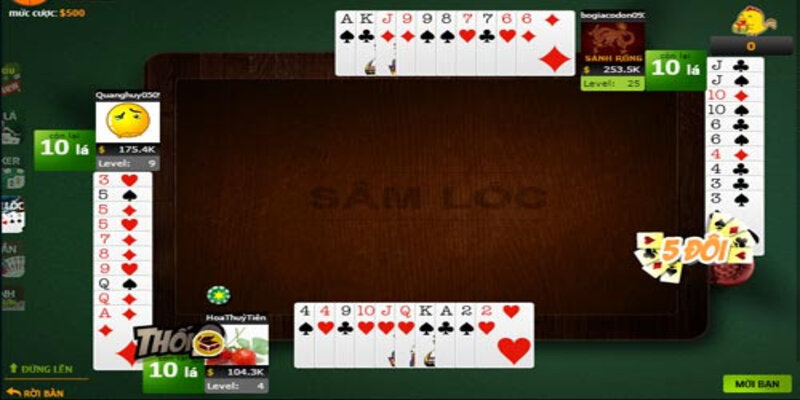 Sâm lốc - Trò chơi đánh bài dân gian hấp dẫn 1 Cách chơi sâm lốc cơ bản